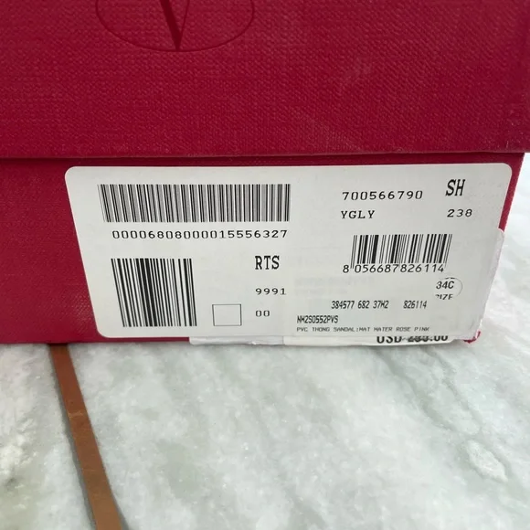 Valentino Rockstud Thong Flip Flops (Size 37) - Picture 8 of 8